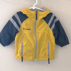 Toddler Columbia Rain Jacket/Windbreaker
